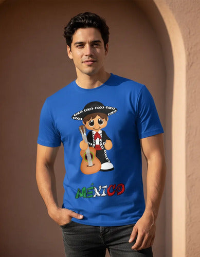 Playera Mariachi Lele Mexico Fiestas Patrias Mexicano Musico