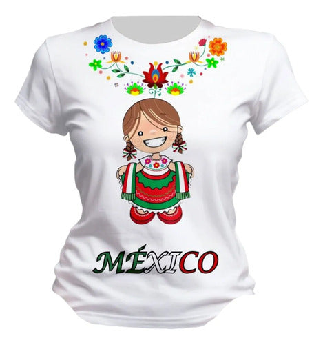 Playera Folclorica Mexicana Adelita Lele Dama Adelita 2