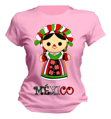 Playera Mariachi Lele Mexico Fiestas Patrias Mexicano