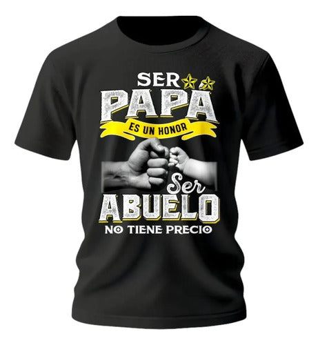 Playera Para Papa Dia Del Padre Frase Mi Hijo Regalo