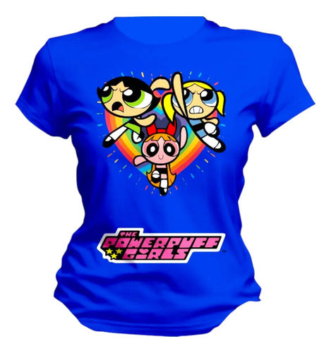 Playera Chicas Super Poderosas Colores Personaliza