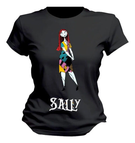 Playera Jack Skellington Sally Hallowen Personaliza Extraño