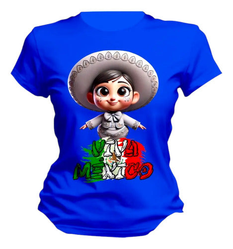 Playera Mariachi Viva Mexico 15 De Septiembre Personaliza