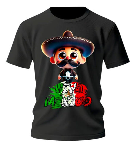 Playera Mariachi Viva Mexico 15 De Septiembre Personaliza