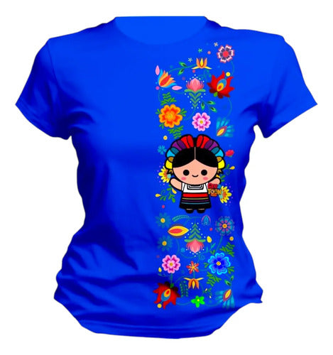 Playera 15 De Septiembre Lele Adelita Tematica Mexicana
