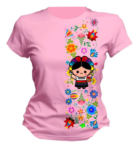 Playera 15 De Septiembre Lele Adelita Tematica Mexicana