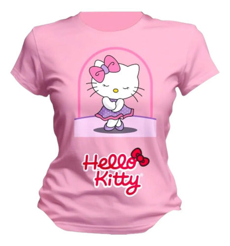 Playera Hello Kitty Ballet Varios Diseños Personaliza