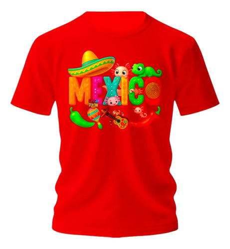 Playera Mexico 15 De Septiembre Todas Las Tallas