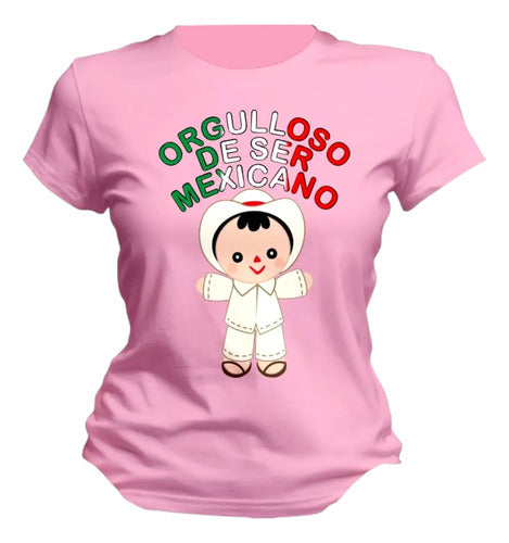 Playera Orgullo Mexicano 15 De Septiembre Unisex Veracruzano