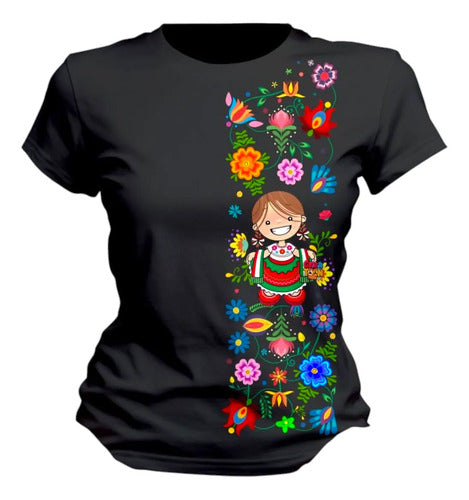Playera 15 De Septiembre Lele Adelita Tematica Mexicana