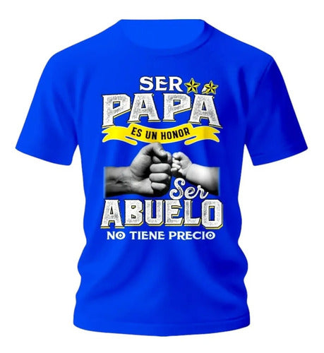 Playera Para Papa Dia Del Padre Frase Mi Hijo Regalo