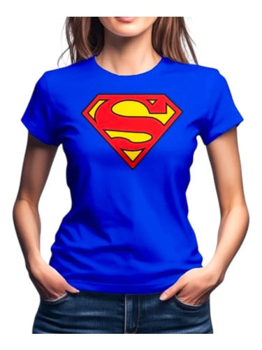Playera Superman Dc Niño Dama Caballero Personaliza S1