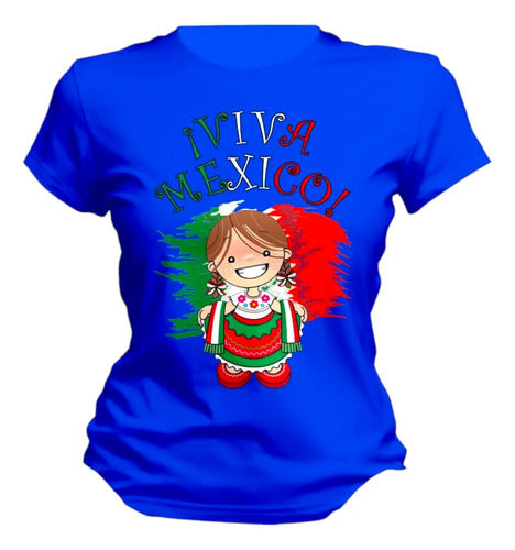 Playera Lele Adelita Viva Mexico 15 De Septiembre Adelita