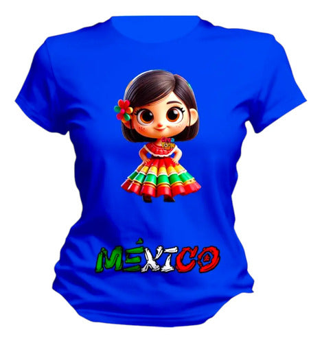 Playera Niño Niña 15 De Septiembre Personaliza Niña