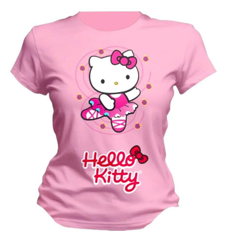 Playera Hello Kitty Ballet Bailarina Personaliza