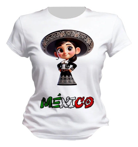Playera Mariachi Viva Mexico 15 De Septiembre Personaliza