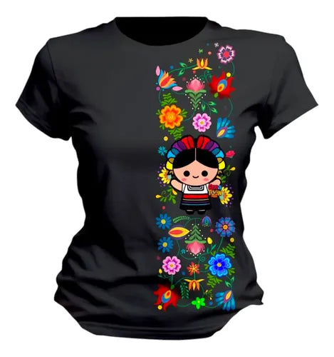 Playera 15 De Septiembre Lele Adelita Tematica Mexicana