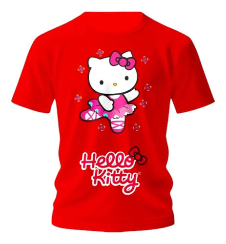 Playera Hello Kitty Ballet Bailarina Personaliza