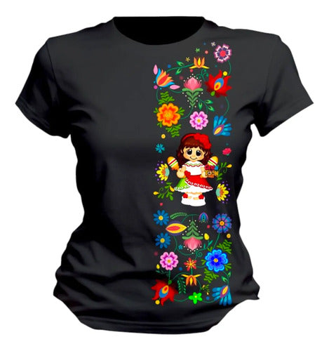 Playera 15 De Septiemnbre Ranchero Lele Muñeca Personaliza