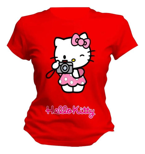 Playera Hello Kitty Cute Kawaii Unisex