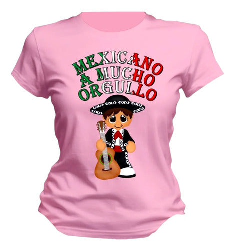 Playera Mariachi Lele Mexico Fiestas Patrias Mexicano