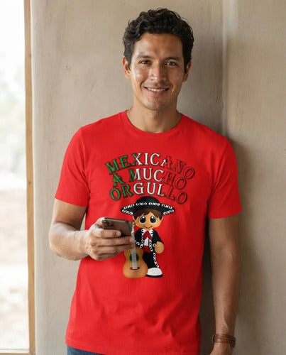 Playera Mariachi Lele Mexico Fiestas Patrias Mexicano