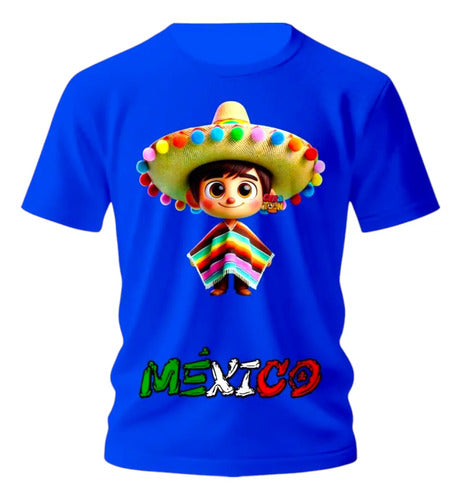 Playera Niño Niña 15 De Septiembre Personaliza Niño