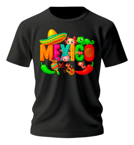 Playera Mexico 15 De Septiembre Todas Las Tallas
