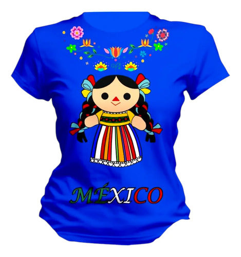 Playera Folclorica Mexicana Adelita Lele Dama Lele 2