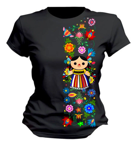 Playera 15 De Septiemnbre Ranchero Lele Muñeca Personaliza