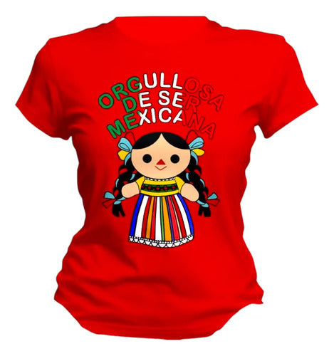 Playera Orgullo Mexicano 15 De Septiembre Unisex Lele