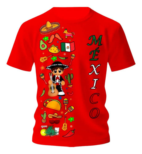 Playera Para Duo Tradicional Mexicana Todas Las Tallas