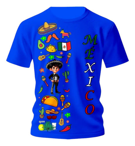 Playera 15 De Septiembre Tradicional Mexicana Adelita