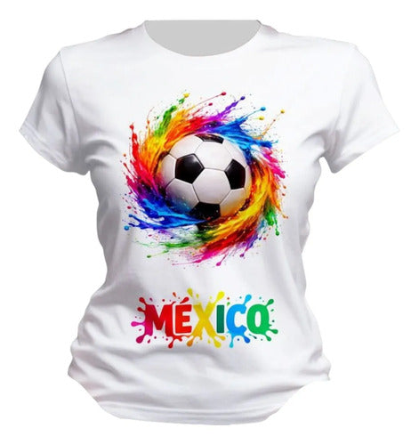 Playera Mundial 2026 Balon De Futbol Personaliza