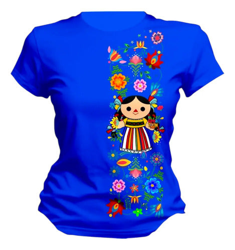 Playera 15 De Septiemnbre Ranchero Lele Muñeca Personaliza