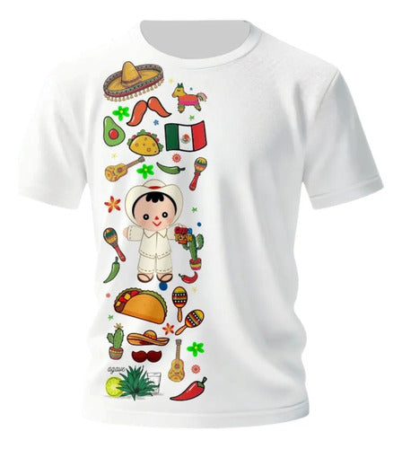 Playera 15 De Septiemnbre Ranchero Lele Muñeca Personaliza
