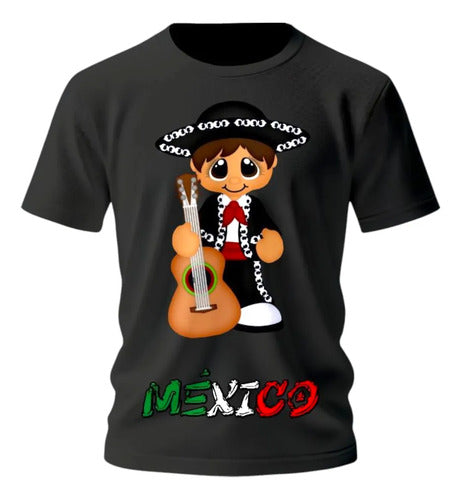 Playera Mariachi Lele Mexico Fiestas Patrias Mexicano Musico