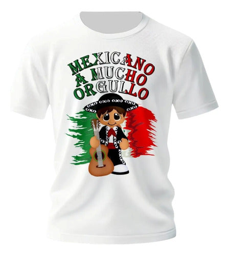 Playera 15 De Septiembre Orgullo Mexicano Mariachi Mariachi