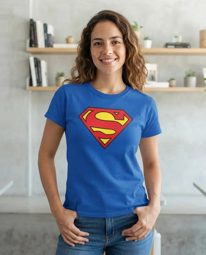 Playera Superman Dc Nino Unisex Pelicula Personaliza