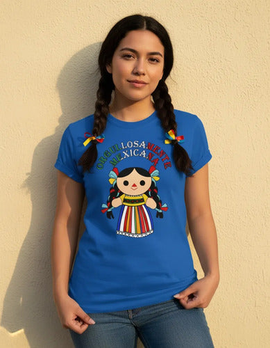 Playera Lele Adelita Viva Mexico 15 De Septiembre Lele