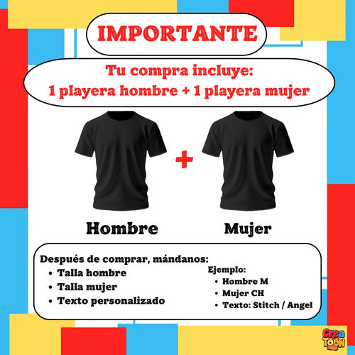 Duo Playeras Alebrijes Dia De Muertos Halloween Personaliza