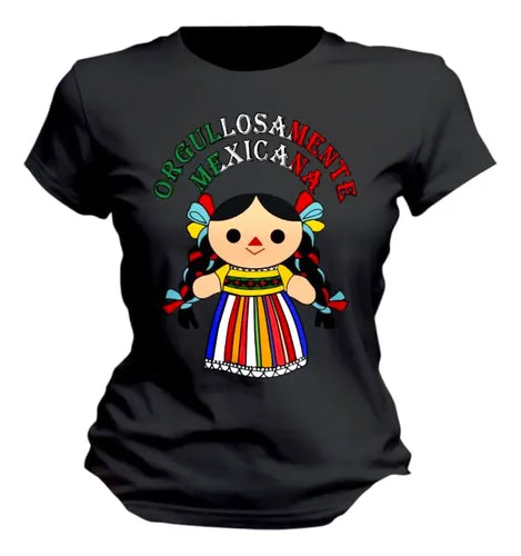 Playera Lele Adelita Viva Mexico 15 De Septiembre Lele
