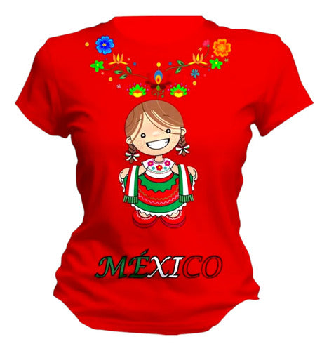 Playera Folclorica Mexicana Adelita Lele Dama Adelita 2