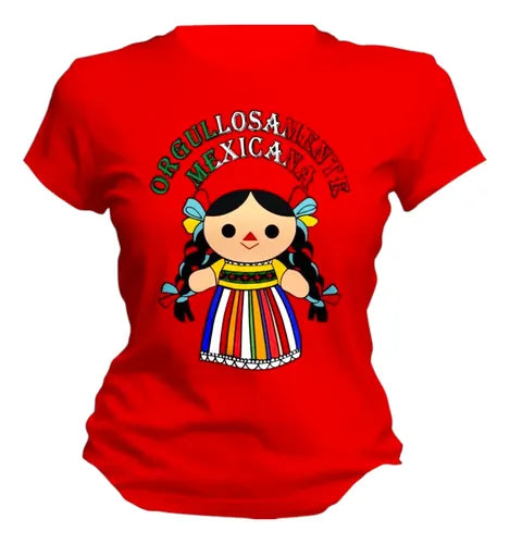 Playera Lele Adelita Viva Mexico 15 De Septiembre Lele