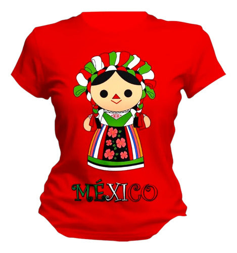 Playera Mariachi Lele Mexico Fiestas Patrias Mexicano