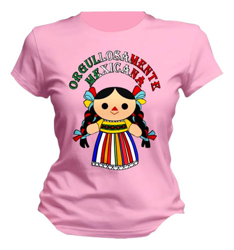 Playera Lele Adelita Viva Mexico 15 De Septiembre Lele