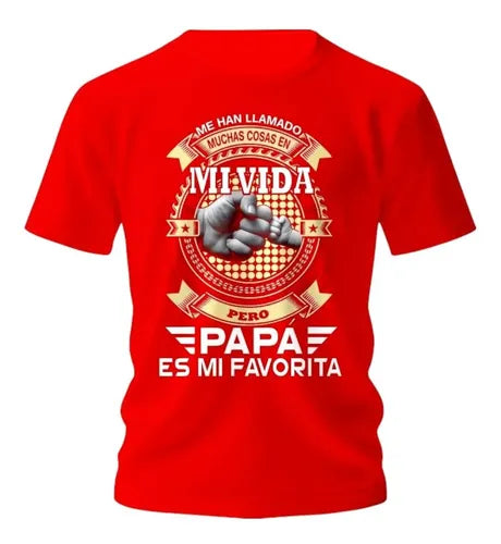 Playera Papa He Hijo Dia Del Padre Abuelo Personaliza