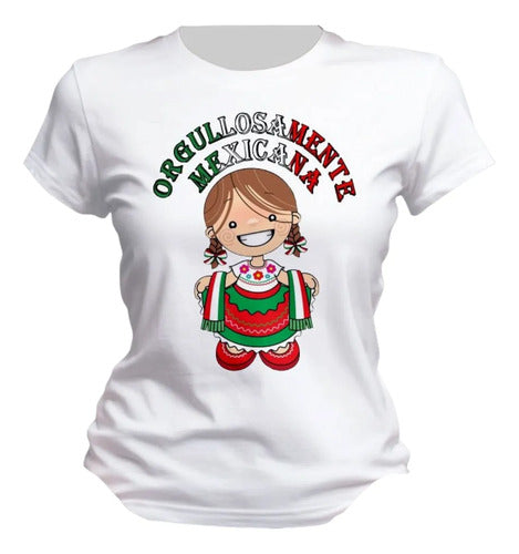 Playera Lele Adelita Viva Mexico 15 De Septiembre Orgullo