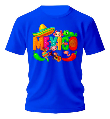 Playera Mexico 15 De Septiembre Todas Las Tallas