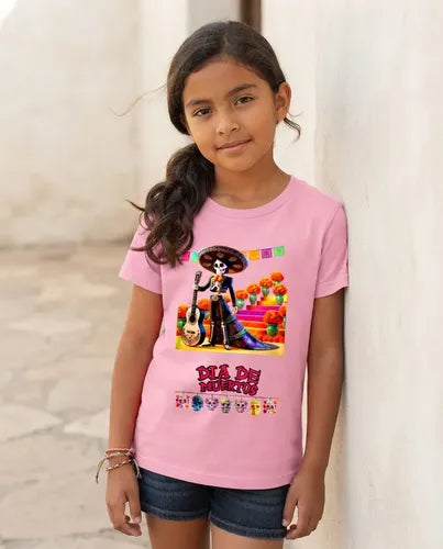 Playera Catrin Y Catrina Dia De Muertos Halloween Catrina